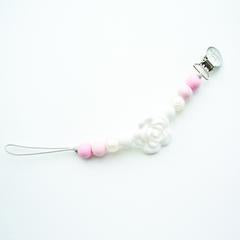 Flower Pacifier Clip